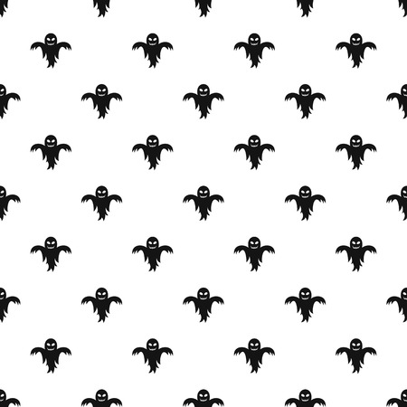 Ghost pattern. Simple illustration of ghost vector pattern for webのイラスト素材