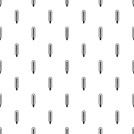 Medical thermometer pattern. Simple illustration of medical thermometer pattern for webのイラスト素材