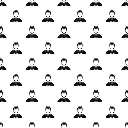 Fighter pilot pattern. Simple illustration of fighter pilot pattern for webのイラスト素材