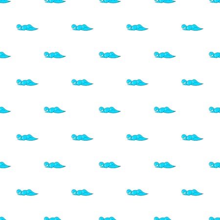 Ocean or sea wave pattern. Cartoon illustration of ocean or sea wave vector pattern for webのイラスト素材