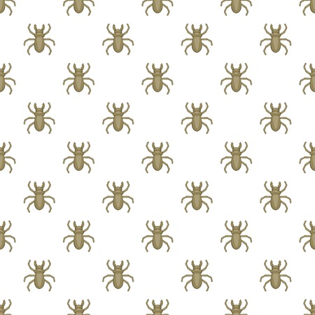 Louse pattern. Cartoon illustration of louse vector pattern for webのイラスト素材