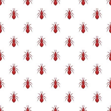 Ant pattern. Cartoon illustration of ant vector pattern for webのイラスト素材