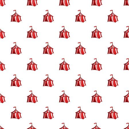 Knights tent pattern. Cartoon illustration of knights tent vector pattern for webのイラスト素材