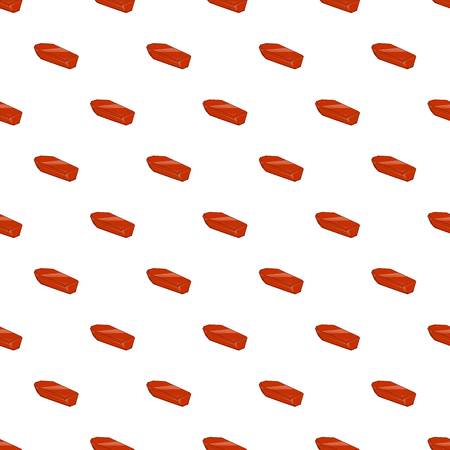 Coffin pattern. Cartoon illustration of coffin vector pattern for webのイラスト素材