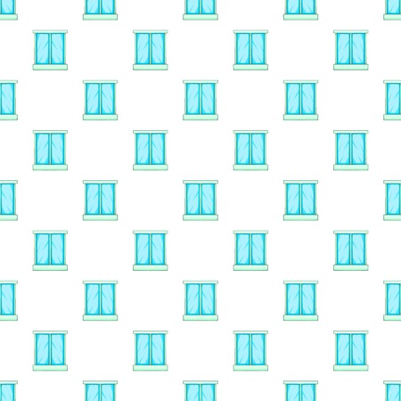 Supermarket fridge pattern. Cartoon illustration of supermarket fridge vector pattern for webのイラスト素材