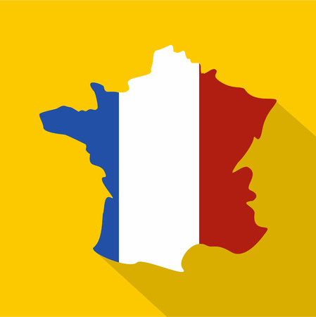France icon. Flat illustration of france vector icon for webのイラスト素材
