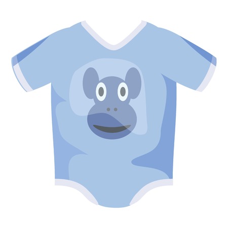 Infant bodysuit icon. Cartoon illustration of infant bodysuit vector icons for webのイラスト素材