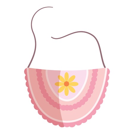 Bib icon. Cartoon illustration of bib vector icons for webのイラスト素材