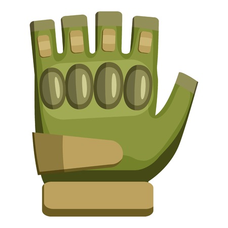 Glove icon. Cartoon illustration of glove vector icon for webのイラスト素材