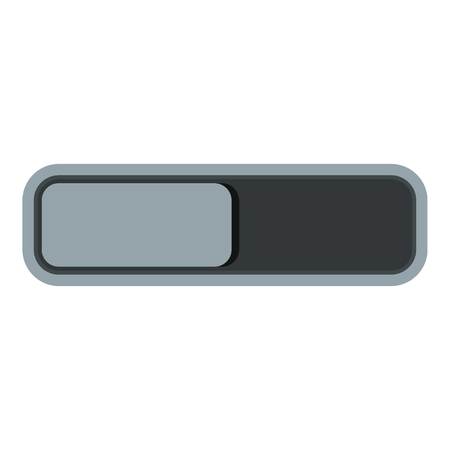 Player button icon. Cartoon illustration of player button vector icon for web