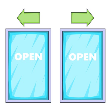 Storefront icon. Cartoon illustration of storefront vector icon for web designのイラスト素材