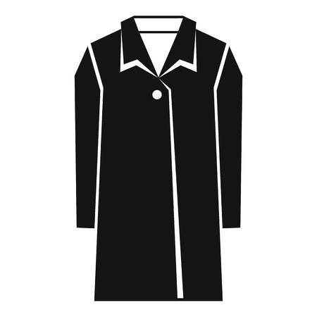 Coat icon. Simple illustration of coat vector icon for webのイラスト素材