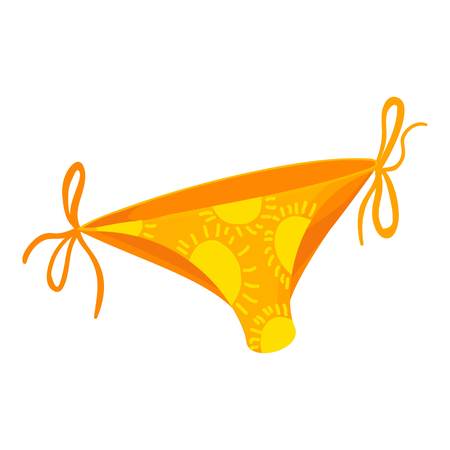 Bikini icon. Cartoon illustration of bikini vector icon for webのイラスト素材