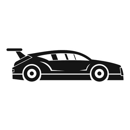 Rally racing car icon. Simple illustration of rally racing car vector icon for webのイラスト素材