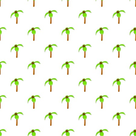 Palma pattern. Cartoon illustration of palma vector pattern for webのイラスト素材