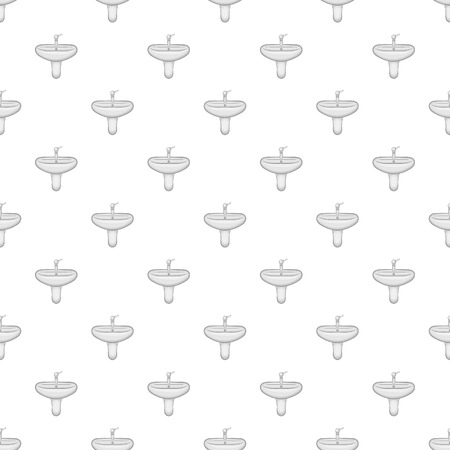 Ceramic sink pattern. Cartoon illustration of ceramic sink vector pattern for webのイラスト素材