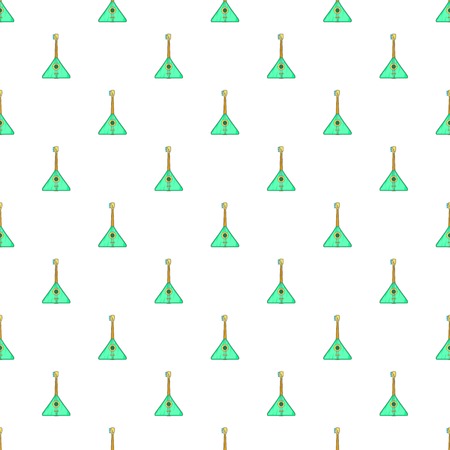Balalaika pattern. Cartoon illustration of balalaika vector pattern for webのイラスト素材
