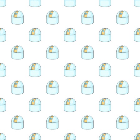 Observatory pattern. Cartoon illustration of observatory vector pattern for webのイラスト素材