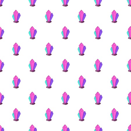 Diamonds pattern. Cartoon illustration of diamonds vector pattern for webのイラスト素材