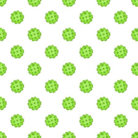 AIDS virus pattern. Cartoon illustration of AIDS virus vector pattern for webのイラスト素材