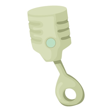 Car detail icon. Cartoon illustration of car detail vector icon for webのイラスト素材