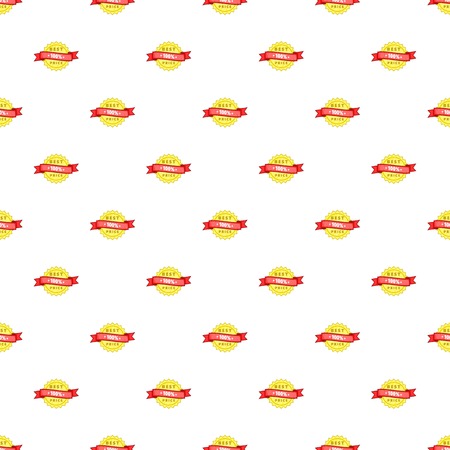 Label perfect choice pattern. Cartoon illustration of label perfect choice vector pattern for webのイラスト素材