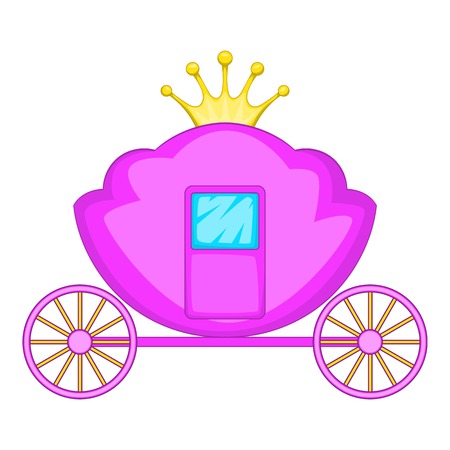 Carriage icon. Cartoon illustration of carriage vector icon for web designのイラスト素材