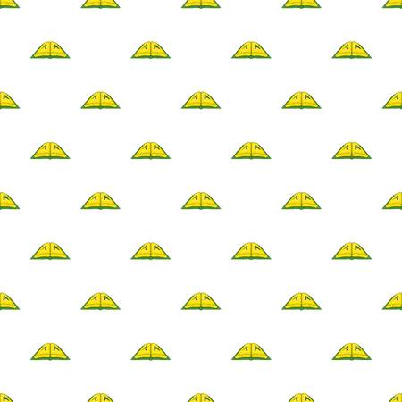 Dictionary book pattern. Cartoon illustration of dictionary book vector pattern for webのイラスト素材