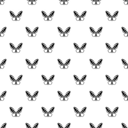 Little butterfly pattern. Simple illustration of little butterfly vector pattern for webのイラスト素材
