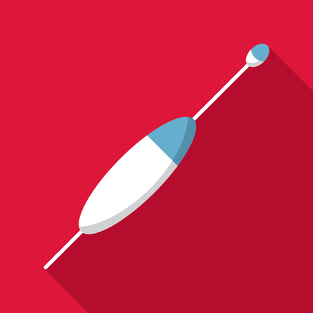 Floating bobber icon. Flat illustration of floating bobber vector icon for webのイラスト素材