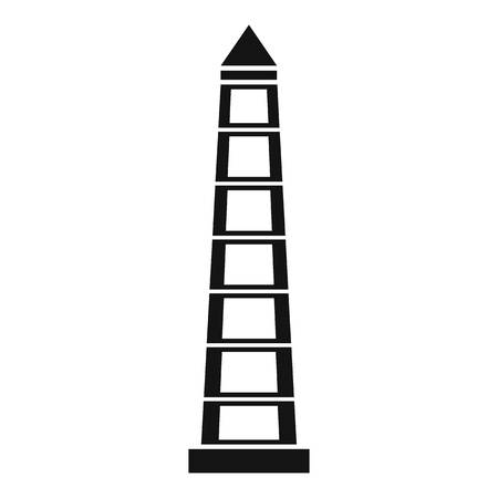 Obelisco of Buenos Aires icon, simple styleのイラスト素材