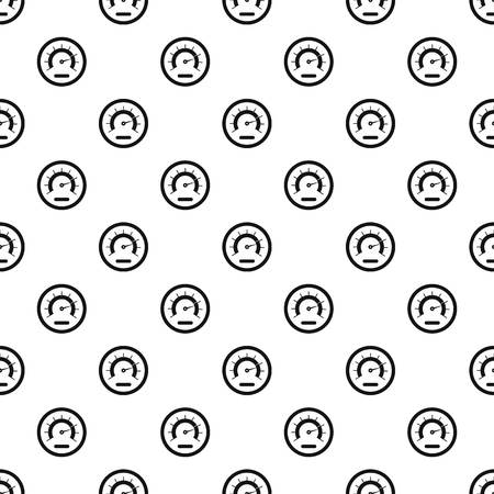 Exclusive speedometer pattern, simple styleのイラスト素材