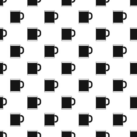 Mug pattern, simple styleのイラスト素材