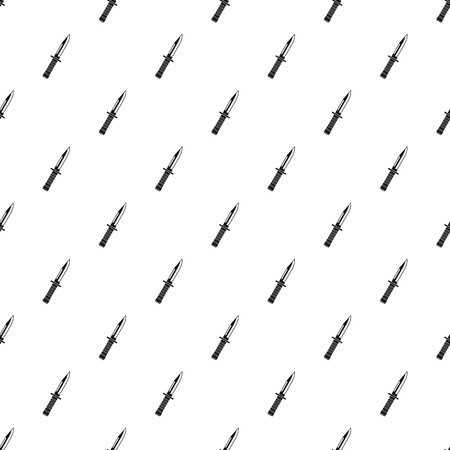 Nonfolding knife pattern, simple styleのイラスト素材