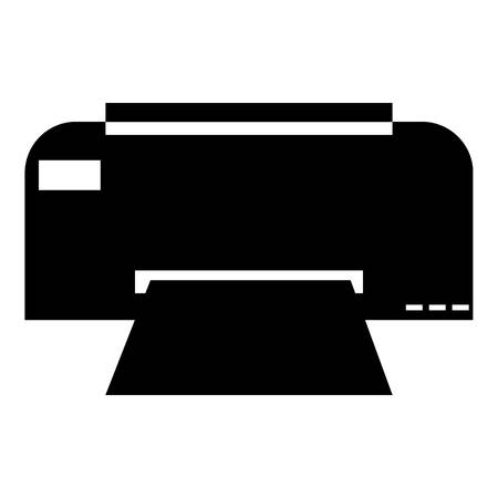 Fax icon, simple styleのイラスト素材