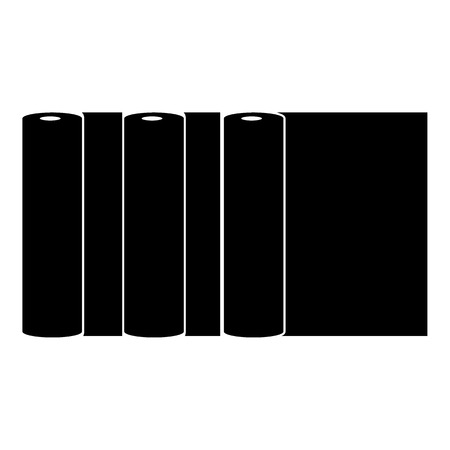 Fax paper icon, simple styleのイラスト素材