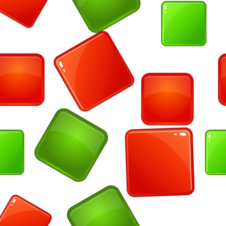 Click and selection pattern, cartoon styleのイラスト素材