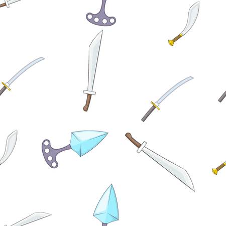 War equipment pattern, cartoon styleのイラスト素材