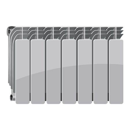 Heating battery icon, cartoon styleのイラスト素材