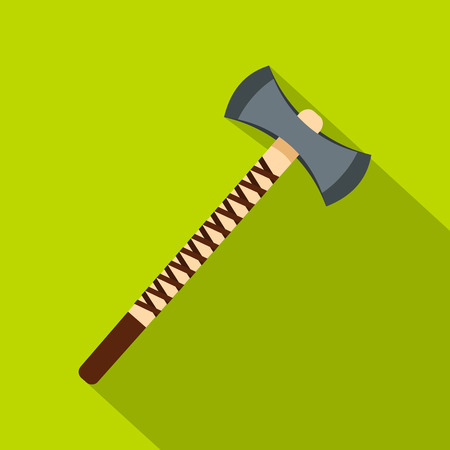 Big ax icon. Flat illustration of big ax vector icon for webのイラスト素材