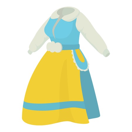 National dress icon , outline styleのイラスト素材