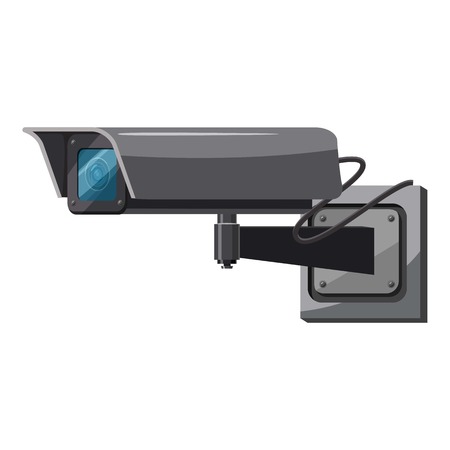 Security camera icon, cartoon styleのイラスト素材