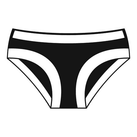 Female underwear icon, simple styleのイラスト素材