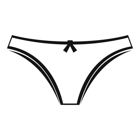 Panties icon, simple styleのイラスト素材