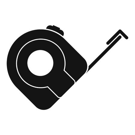 Roulette construction tool icon, simple styleのイラスト素材