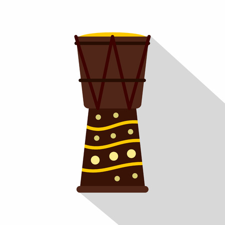 Tamtam icon, flat styleのイラスト素材