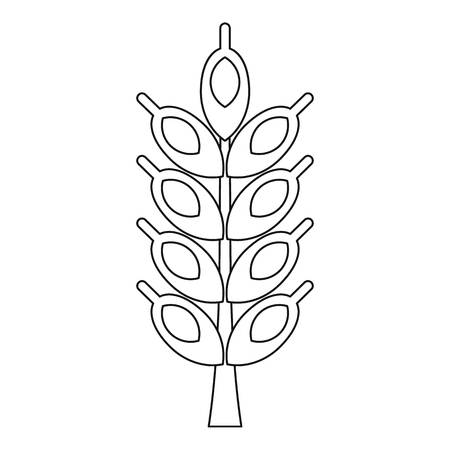 Big spike icon, outline styleのイラスト素材