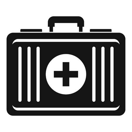 First aid icon, simple styleのイラスト素材