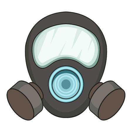 Gas mask icon, cartoon styleの写真素材