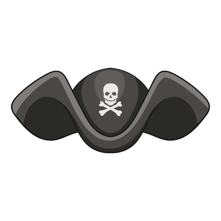 Piracy hat icon, cartoon styleの写真素材